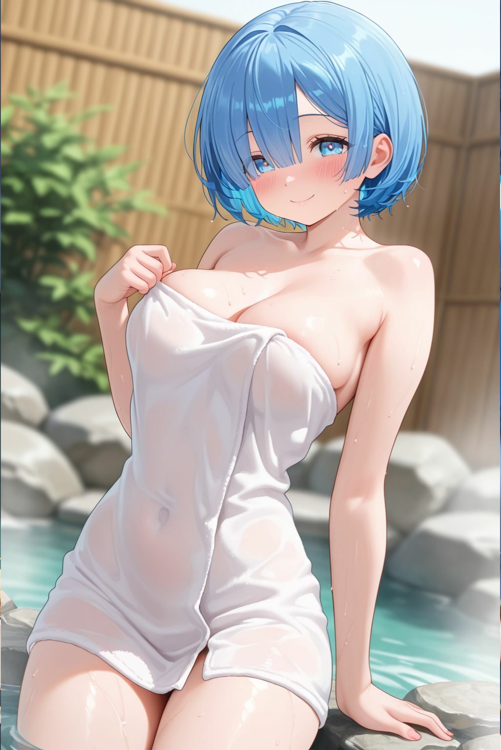 レム【Re:ゼロから始める異世界生活】セクシー コスプレ写真集 vol.1（全500枚） - サンプル画像 1