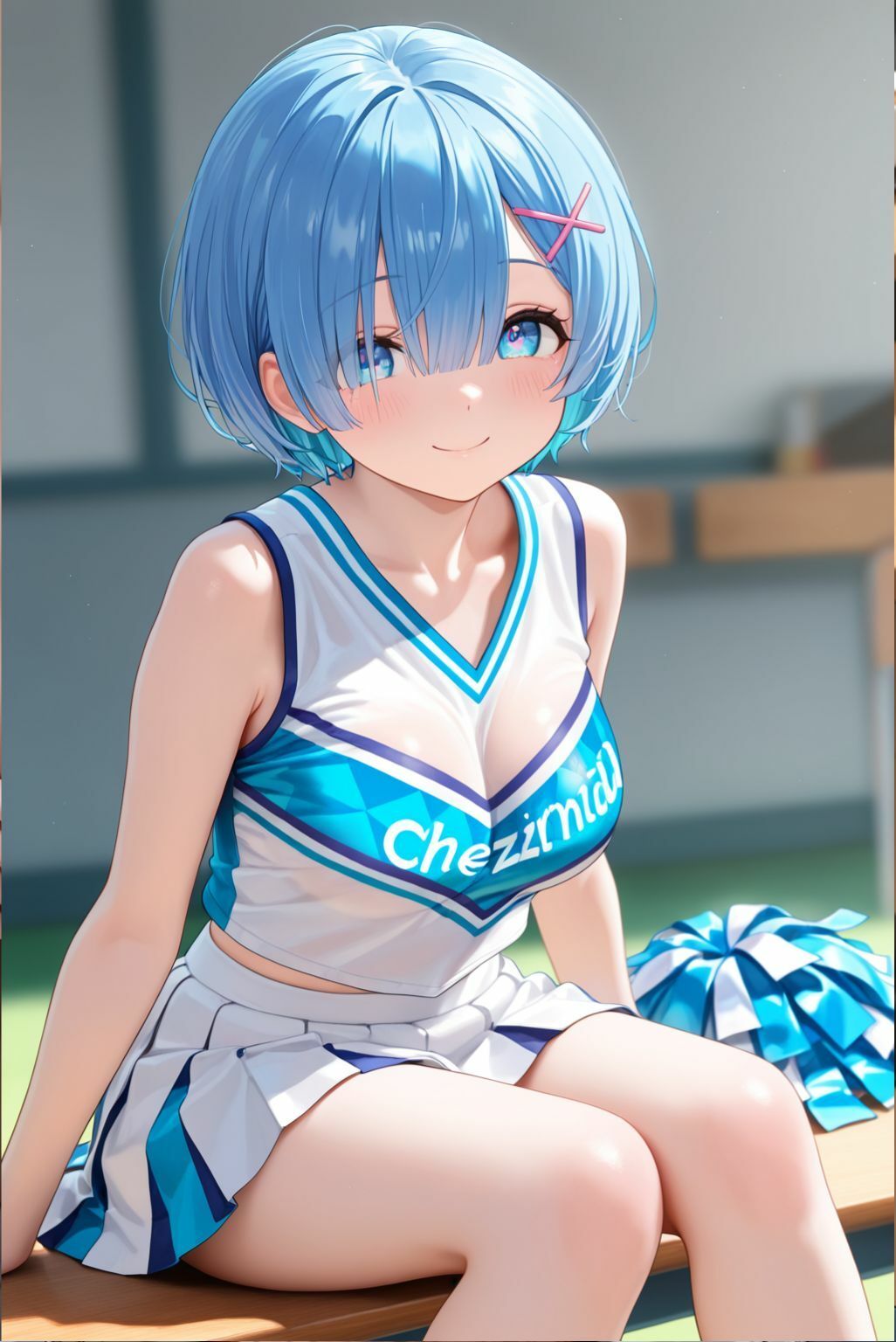 レム【Re:ゼロから始める異世界生活】セクシー コスプレ写真集 vol.1（全500枚） - サンプル画像 3