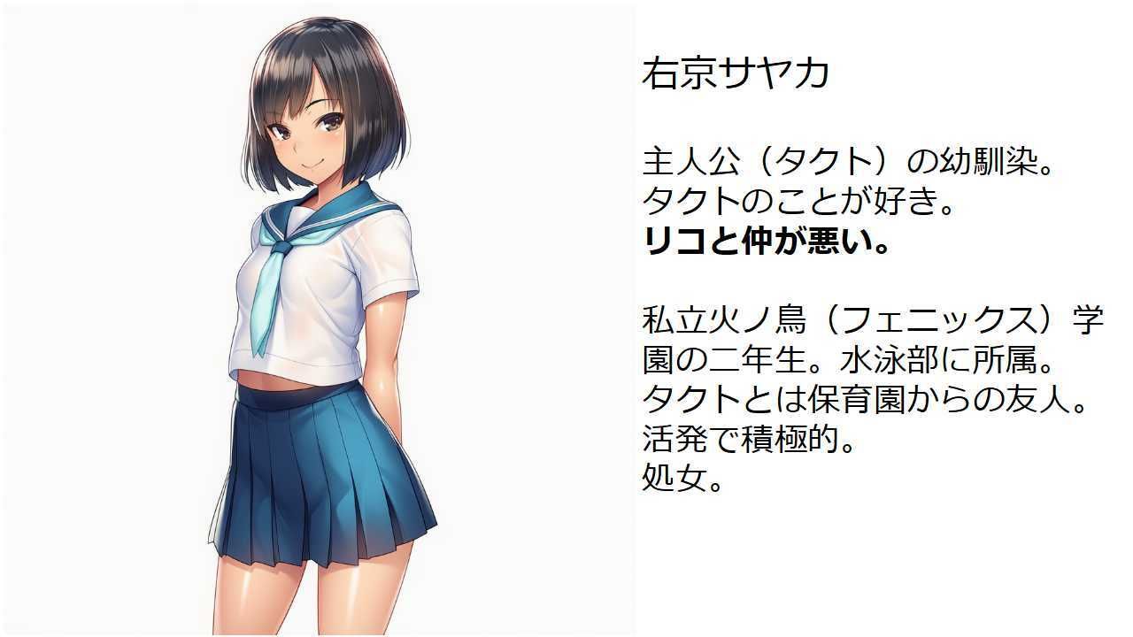 水泳部の三角関係〜俺の幼馴染とイトコが修羅場な件〜 - サンプル画像 1