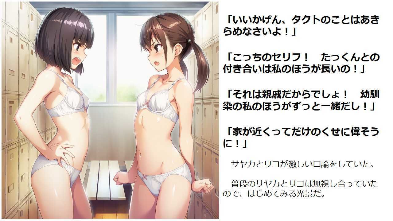 水泳部の三角関係〜俺の幼馴染とイトコが修羅場な件〜 - サンプル画像 7