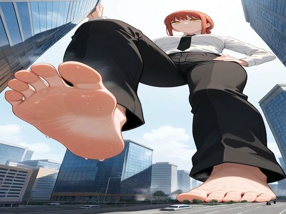 巨大なしはいの足裏