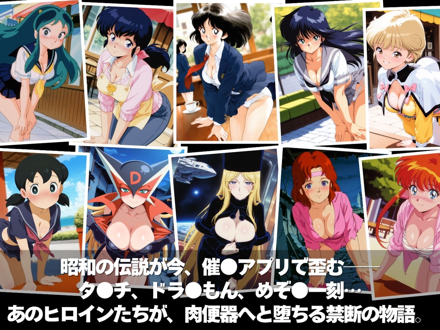 キモ男の逆襲。孕ませ完全征服！全員ペット化計画。時空を超えた乙女たち。  〜昭和のヒロイン 編〜 - サンプル画像 1