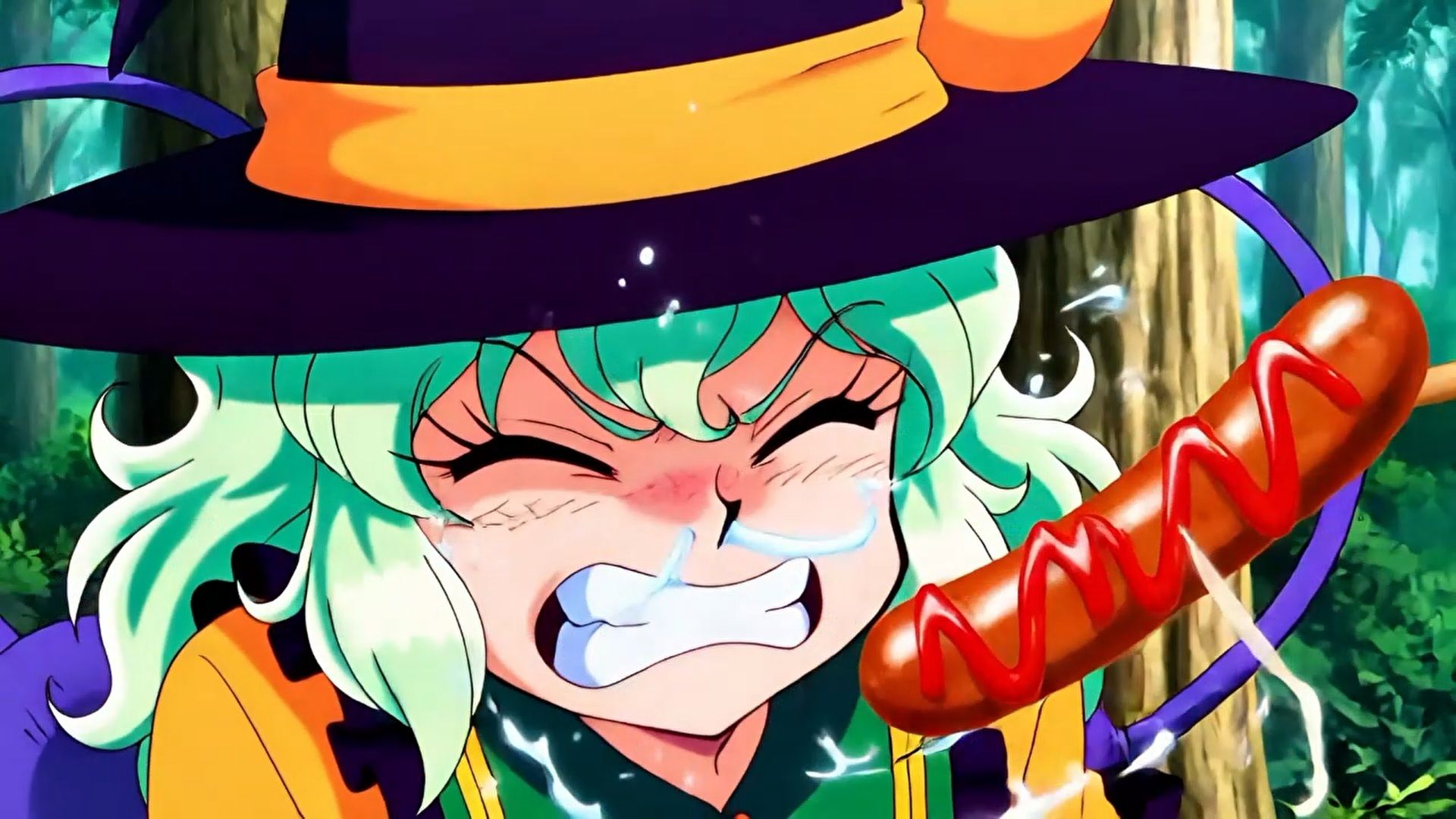 【くしゃみフェチ】東方鼻肉棒【フルアニメ！】/ Touhou Ladies Sneeze on Your Sausage！ （Full Anime） - サンプル画像 2