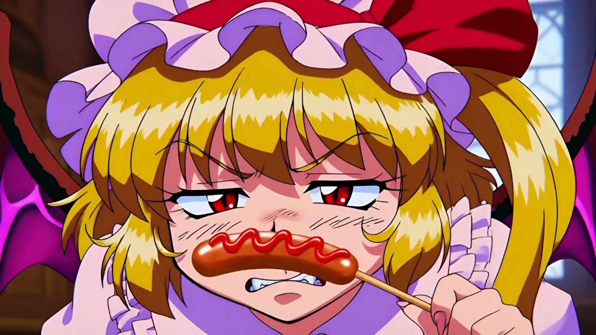 【くしゃみフェチ】東方鼻肉棒【フルアニメ！】/ Touhou Ladies Sneeze on Your Sausage！ （Full Anime） - サンプル画像 5