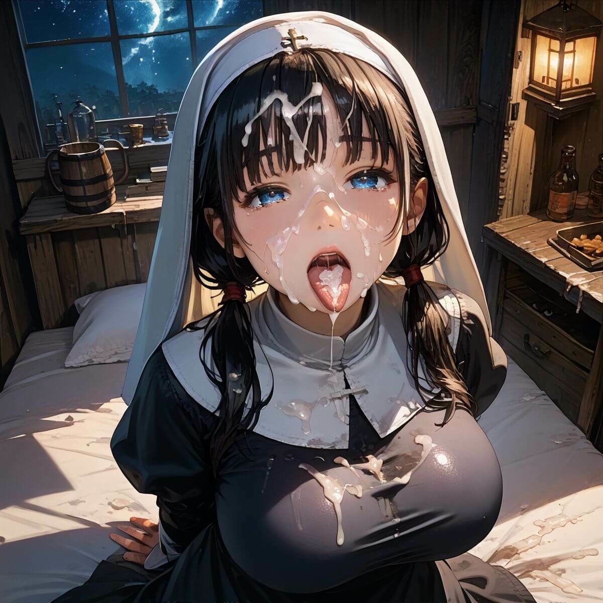 禁欲中の修道女たちの性生活  第4弾 - サンプル画像 7