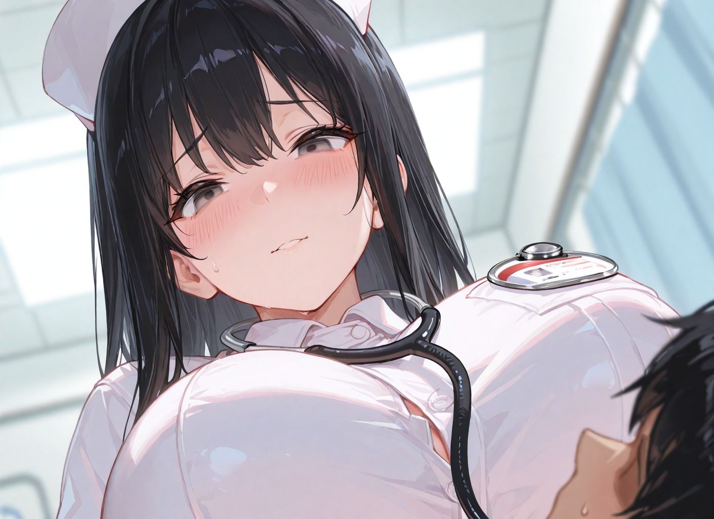 淫乱ナース  セックス入院性活  担当看護師はセックス担当！？ - サンプル画像 4