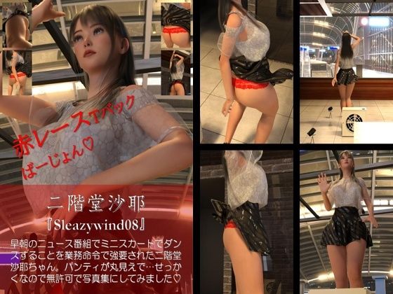 【chrl500】二階堂沙耶の「Sleazywind」シリーズがお得なセットに！10本パック総集編！ - サンプル画像 8