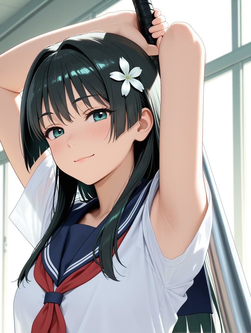 とある涙子の腋画集  【500枚】 - サンプル画像 1