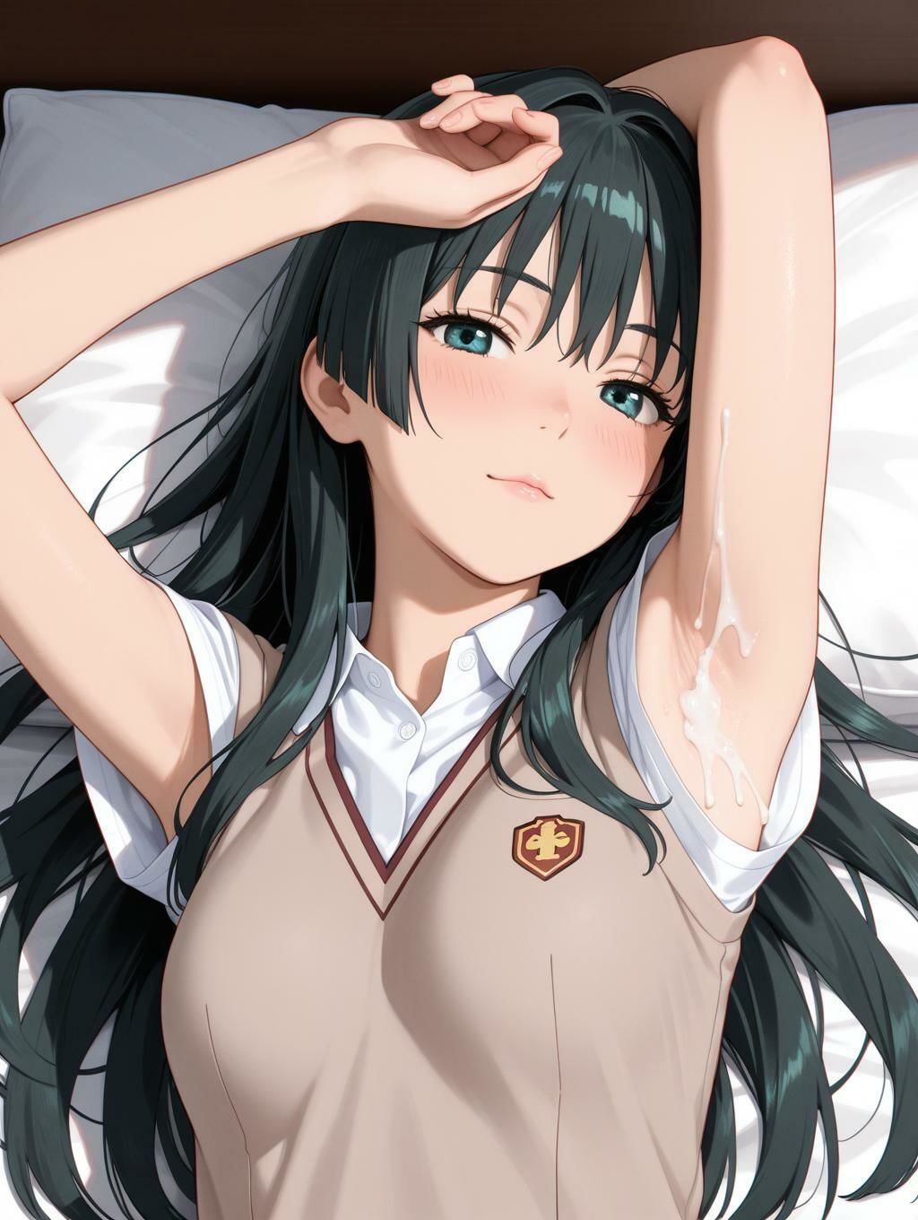 とある涙子の腋画集  【500枚】 - サンプル画像 4