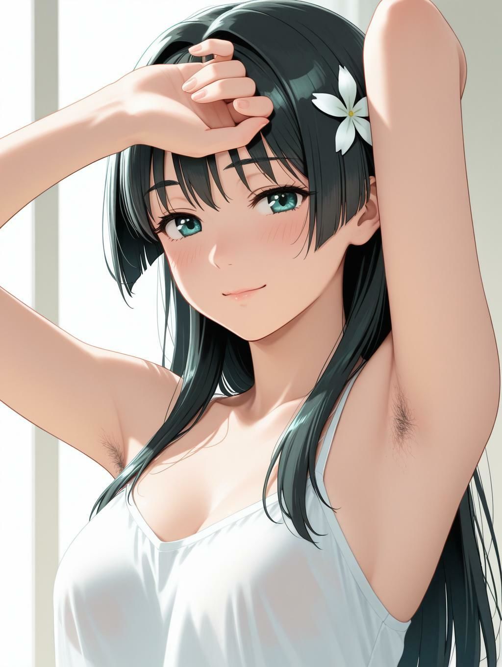 とある涙子の腋画集  【500枚】 - サンプル画像 6