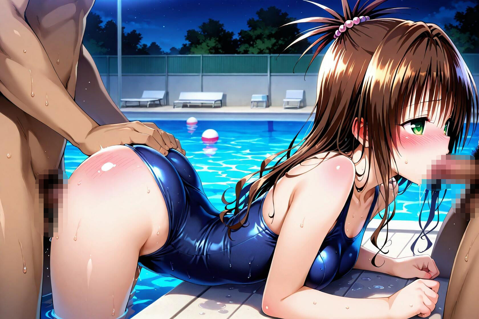 古〇川唯・美〇ちゃんのハレンチなCG集 - サンプル画像 7