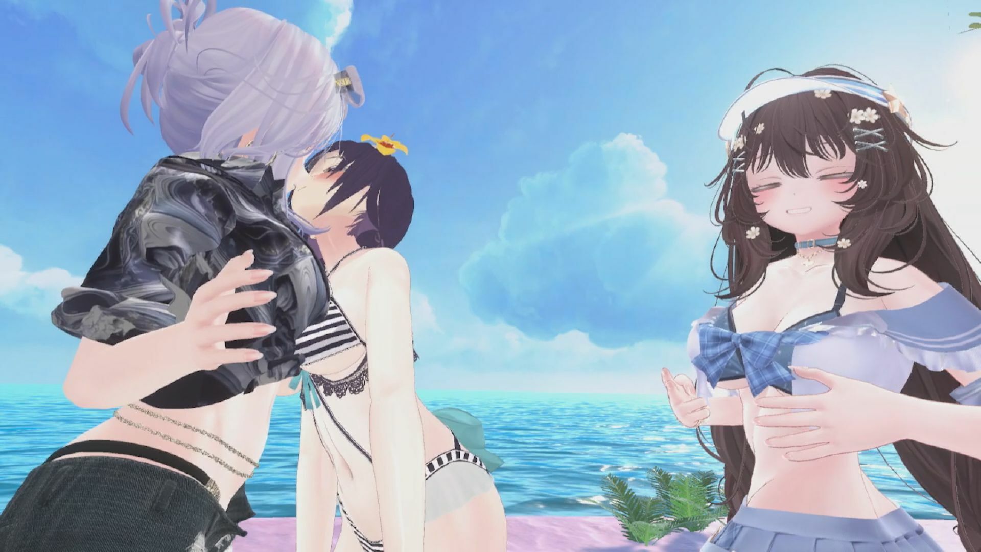 【参加者体感型】ポプロCVRプライベートリゾート百合H【ChilloutVR】 - サンプル画像 6