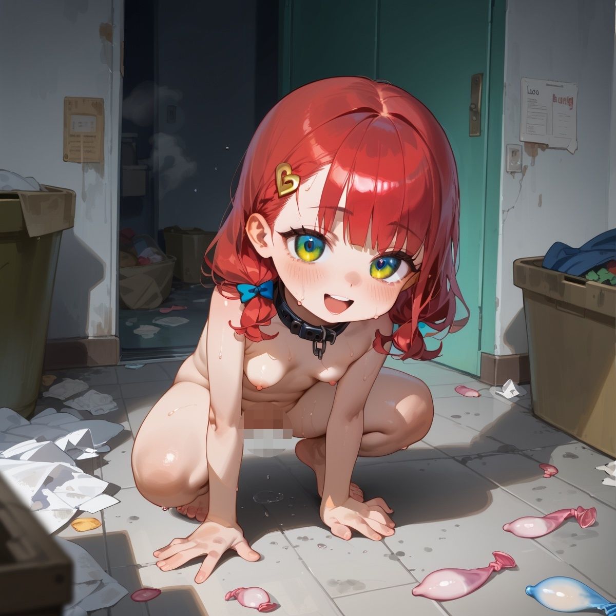 散らかった部屋の奥で2 【美麗画像200枚】 - サンプル画像 7