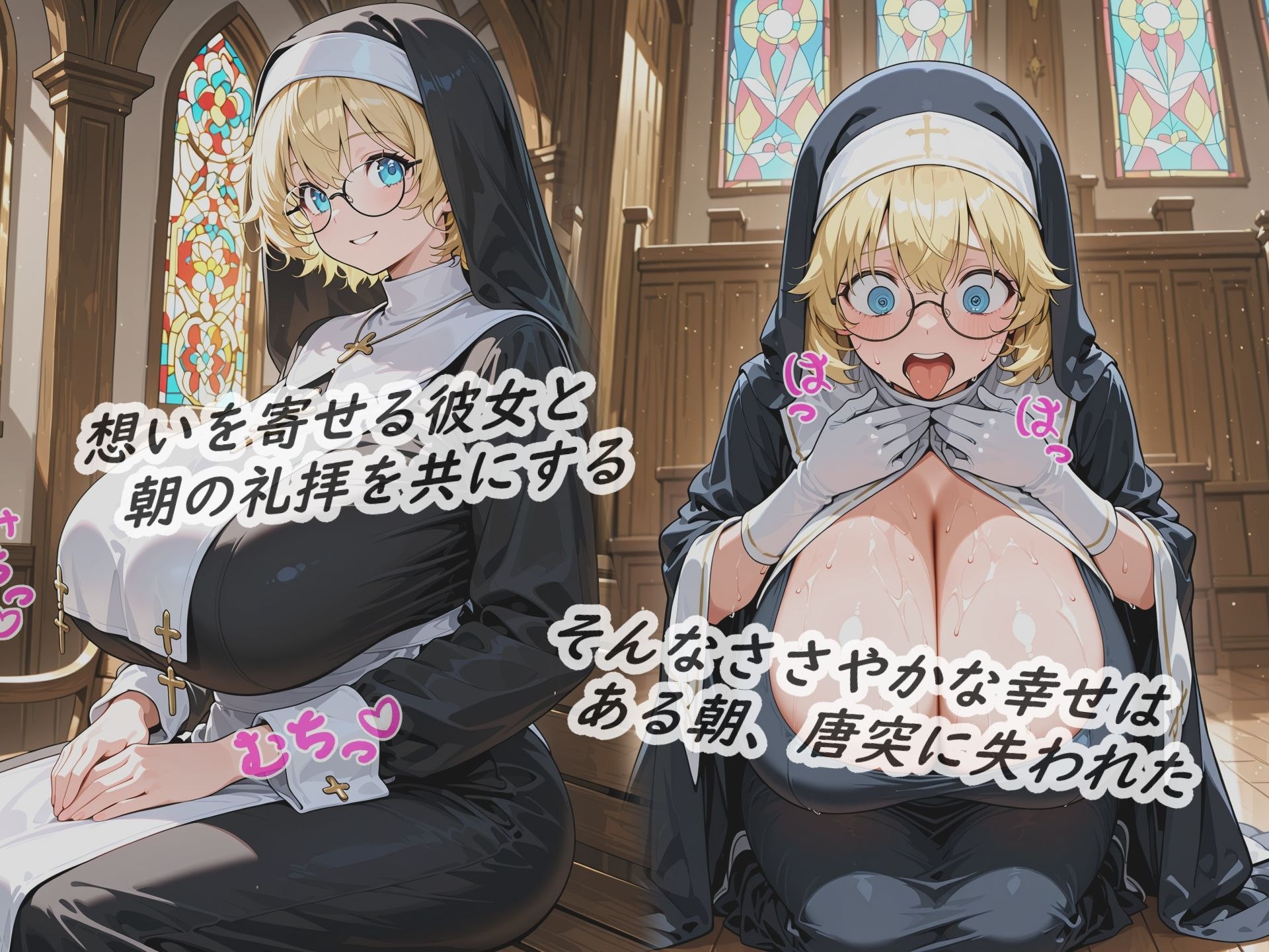 イラストノベル『亡者の溢れる世界で聖職の乙女を…』 - サンプル画像 1