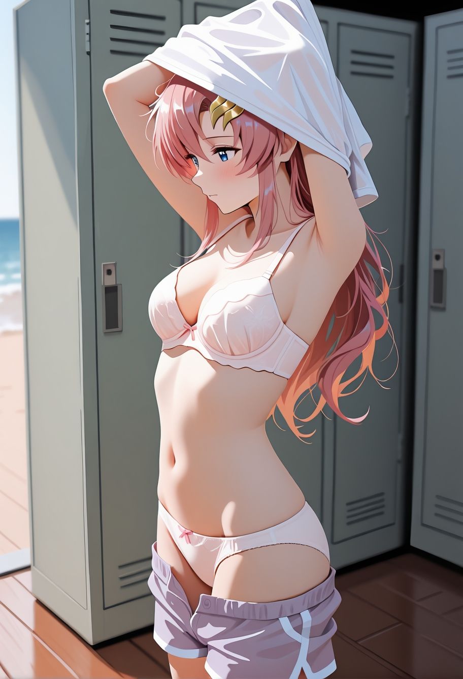 海辺催●調教〜理性崩壊ビーチエクスタシー〜 - サンプル画像 1