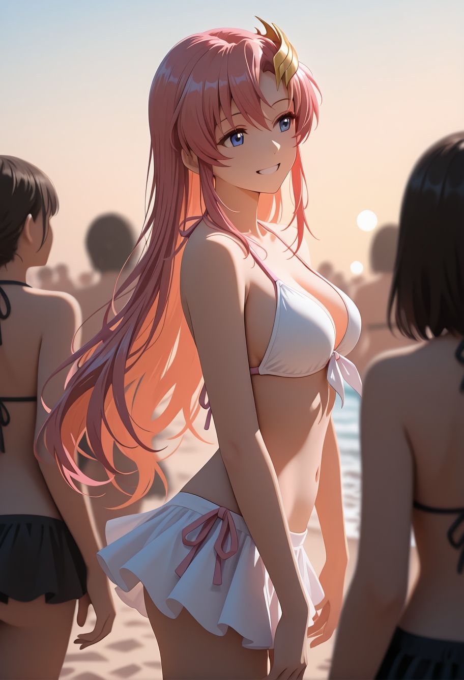 海辺催●調教〜理性崩壊ビーチエクスタシー〜 - サンプル画像 4