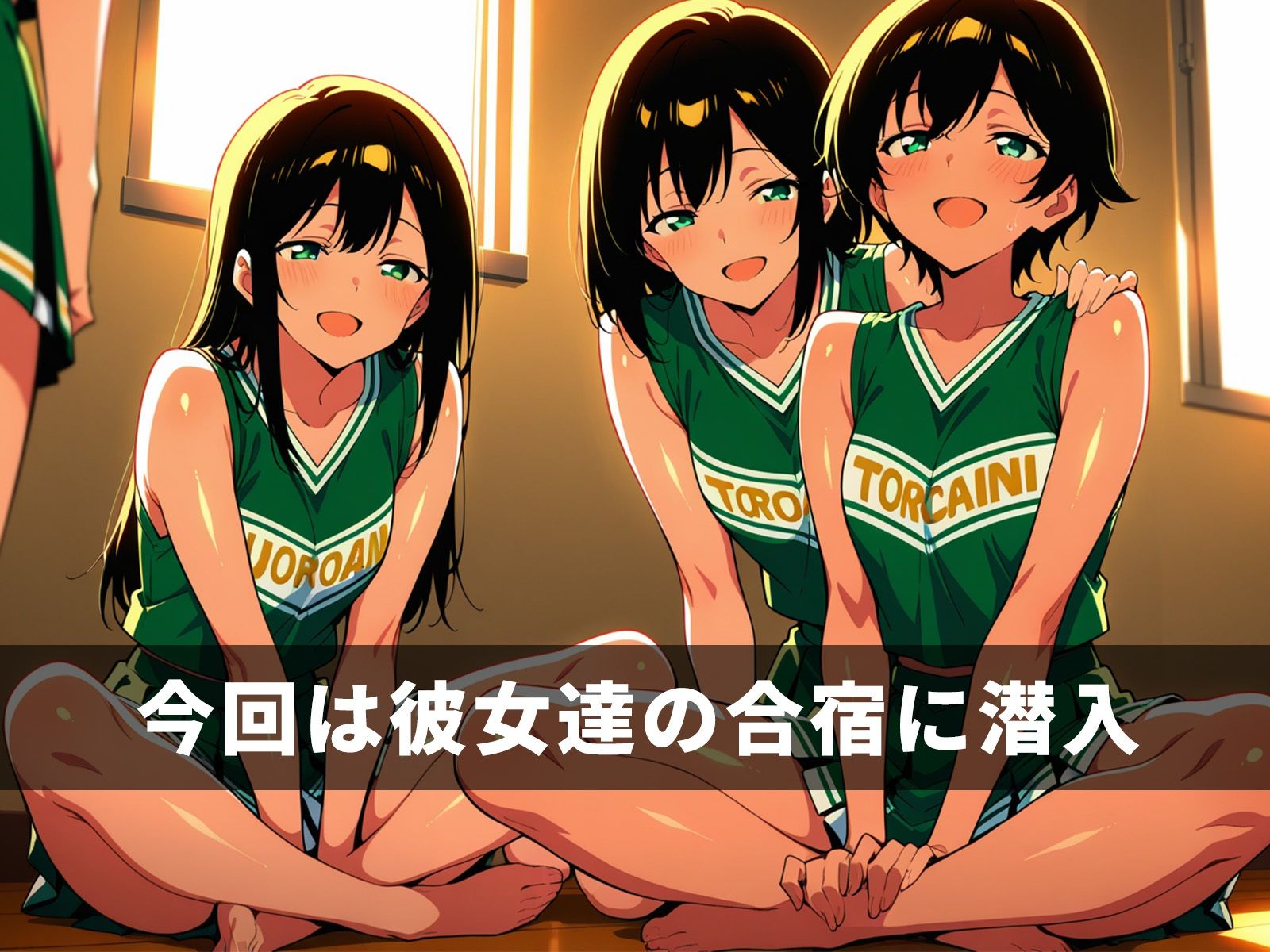 ヤリマンチアリーダーの1週間ハメまくり合宿 - サンプル画像 2