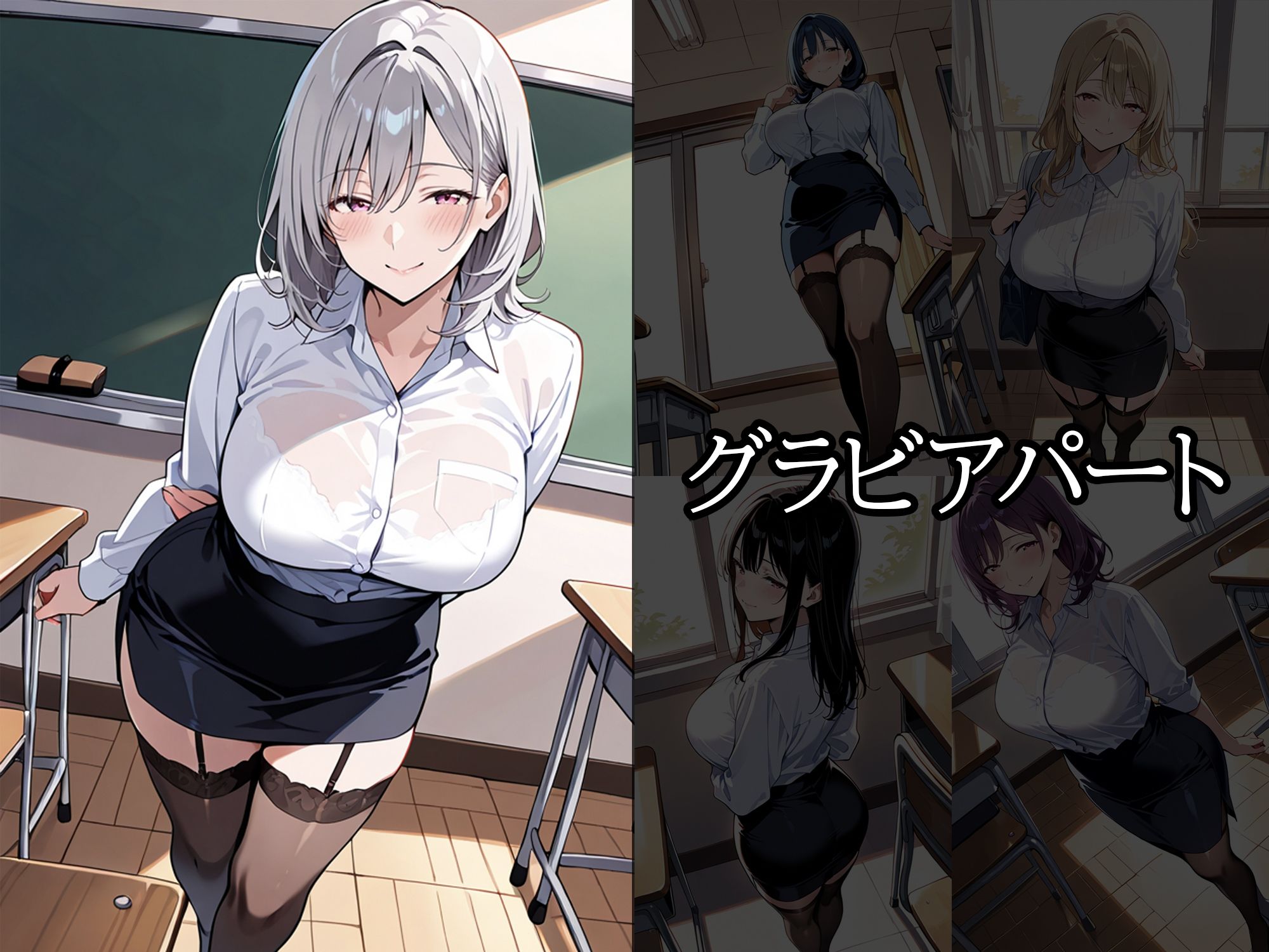 人妻教師  〜大人の誘惑〜 - サンプル画像 2