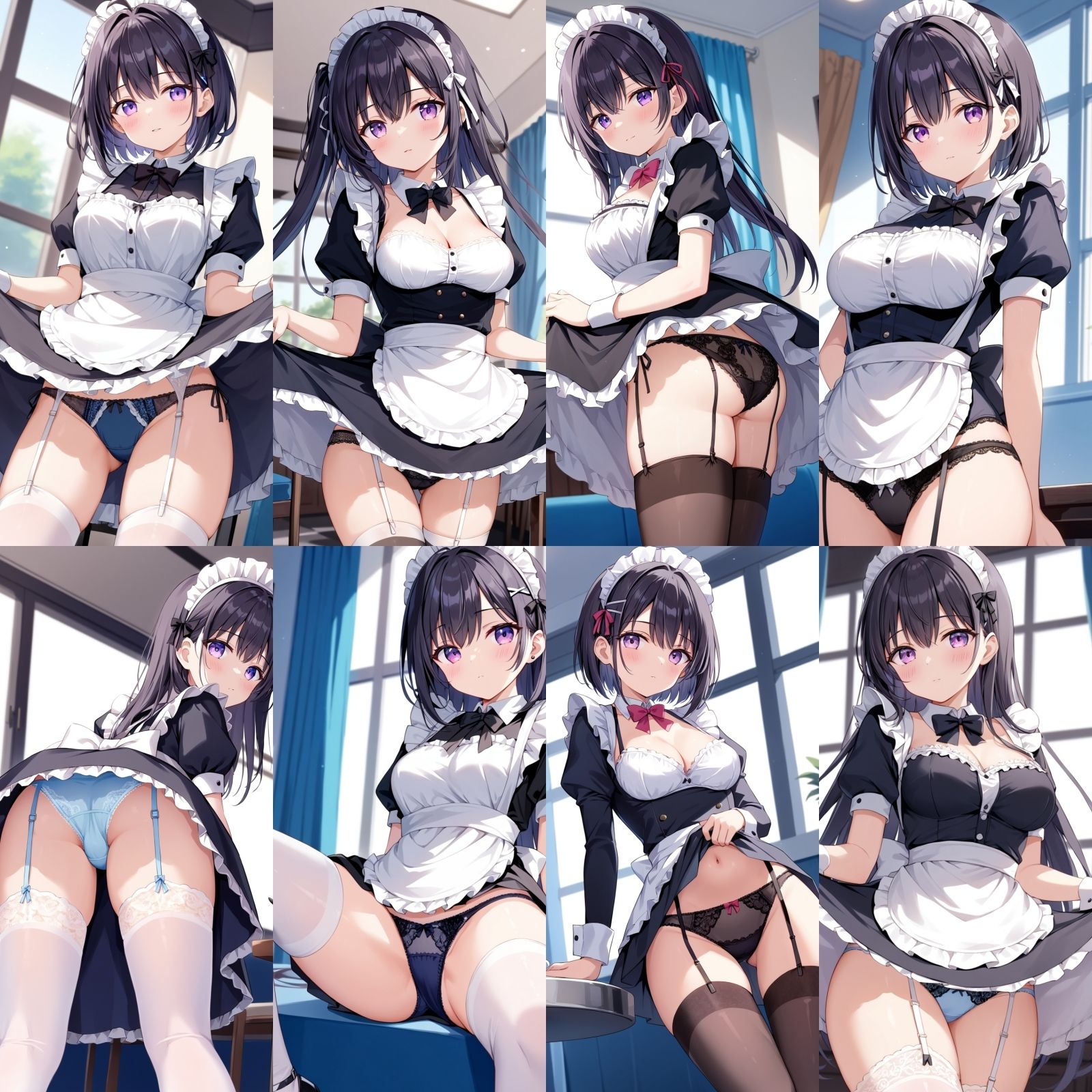 ご奉仕清楚メイドにレースパンティーみせてもらいました【250枚】 - サンプル画像 1