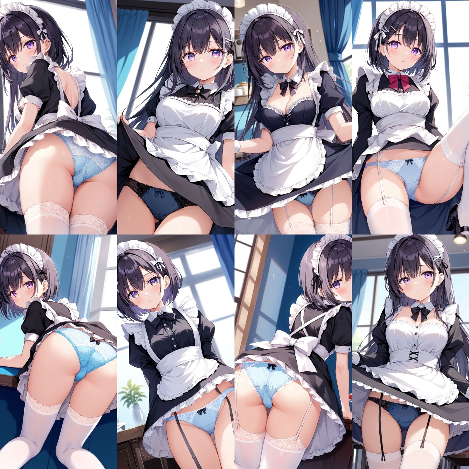 ご奉仕清楚メイドにレースパンティーみせてもらいました【250枚】 - サンプル画像 5