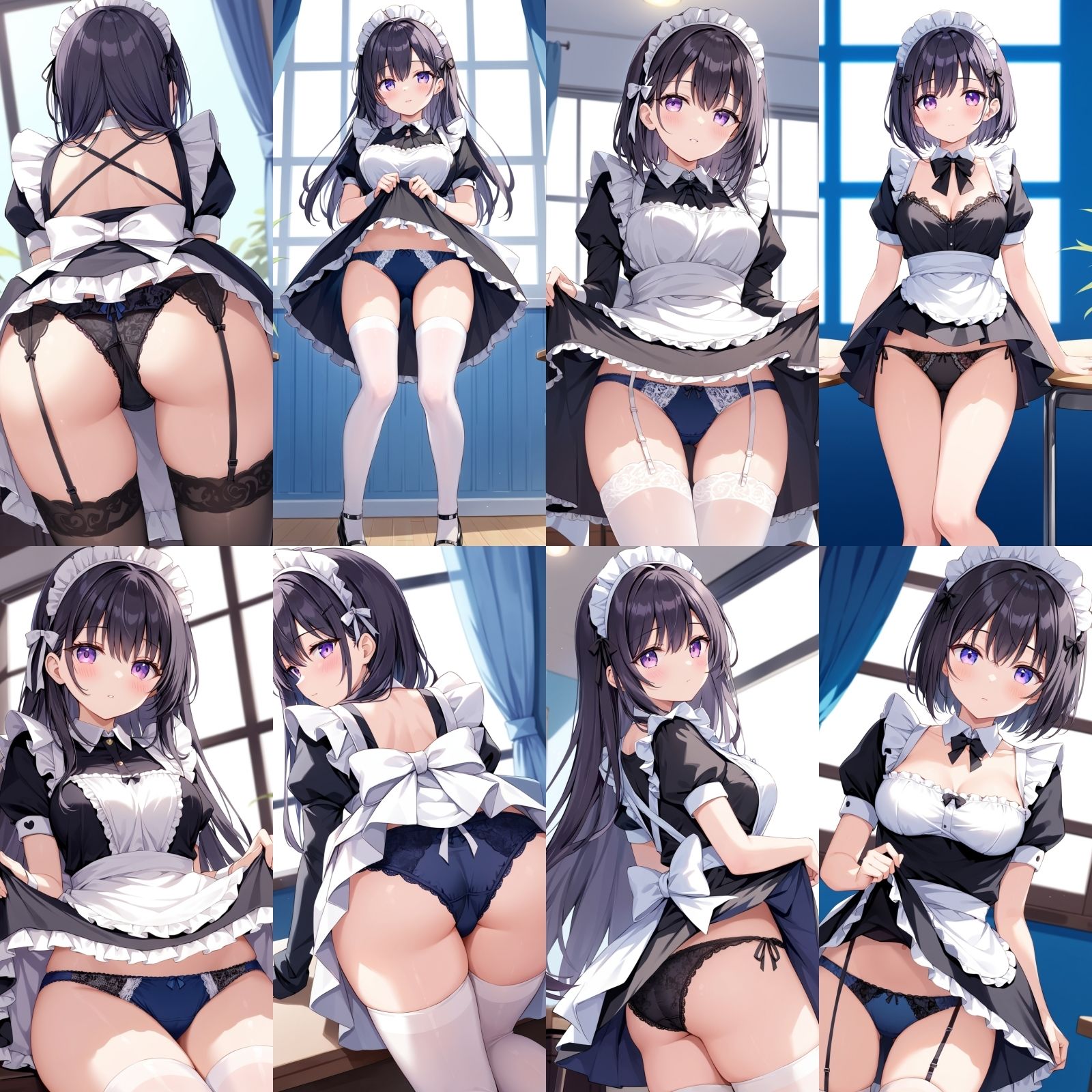 ご奉仕清楚メイドにレースパンティーみせてもらいました【250枚】 - サンプル画像 8