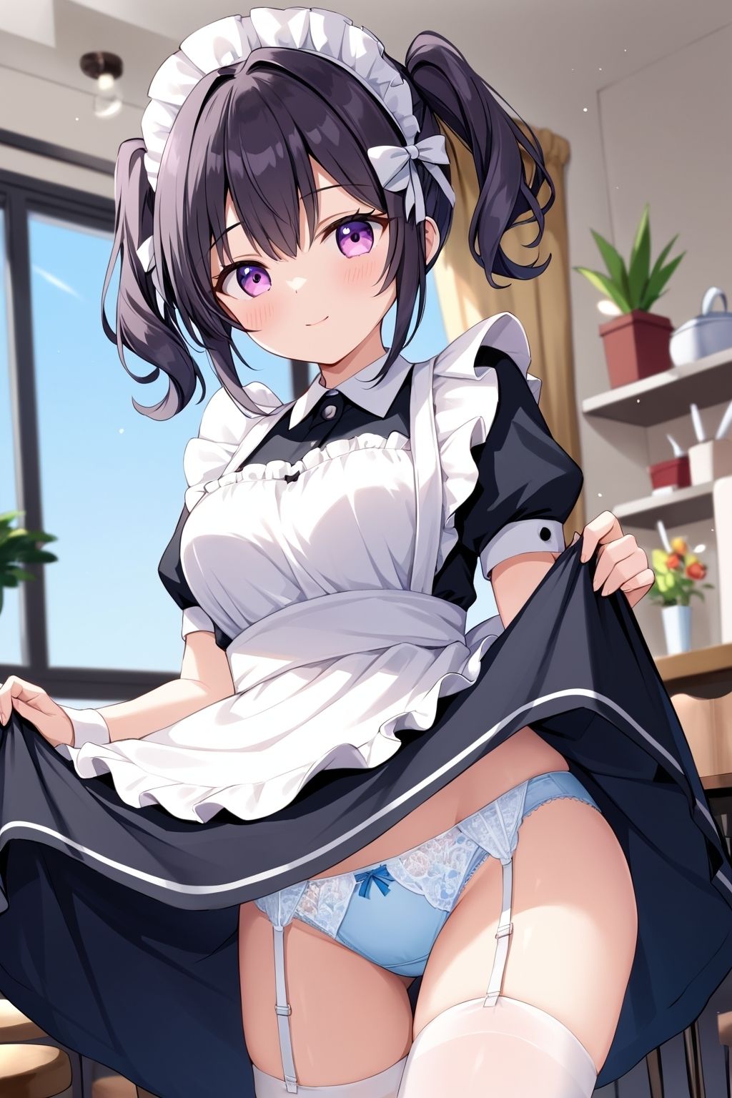 ご奉仕清楚メイドにレースパンティーみせてもらいました【250枚】 - サンプル画像 10