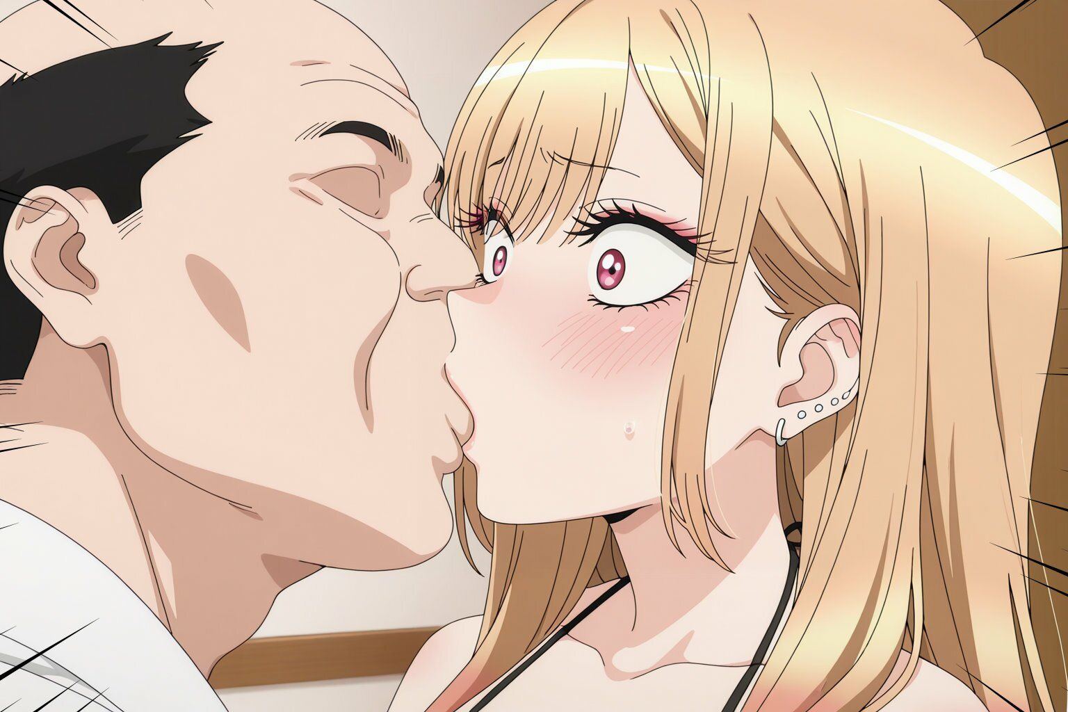 喜多川●夢 着替え中にキモおじが発情 - サンプル画像 4