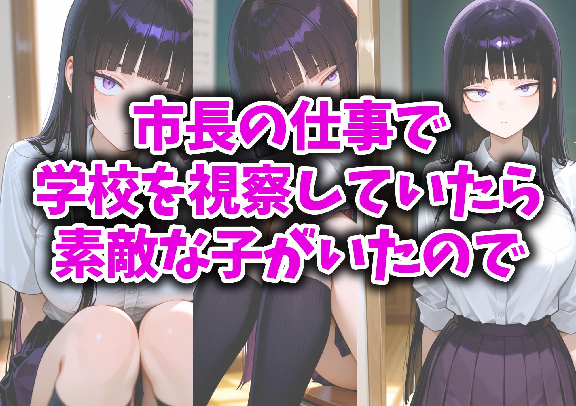 町民交配録。町長権限で即ハメしちゃいました〜白雪 瑠奈編〜 - サンプル画像 2