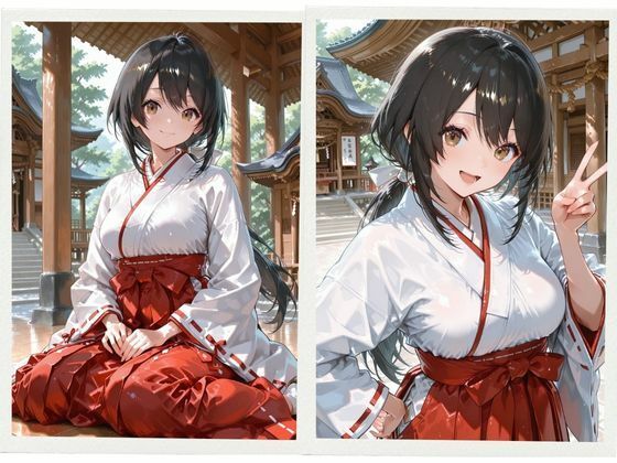 1年に1度の巫女祭り、それは参拝者の性欲浄化祭りだった。 - サンプル画像 1