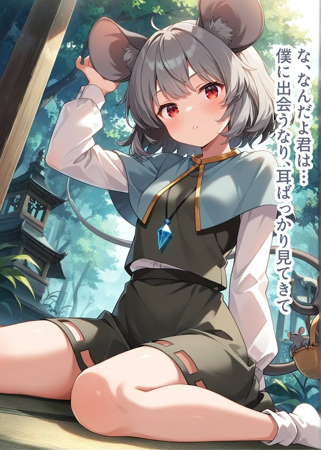 東方交尾録〜ナズーリン編〜 - サンプル画像 1