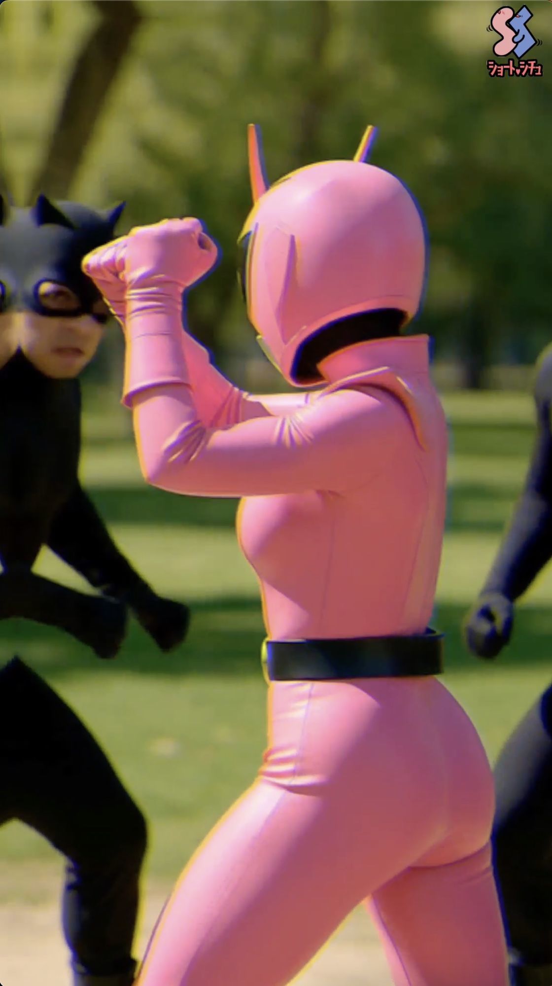 変身ヒロインを秘密基地でPART1 - サンプル画像 1