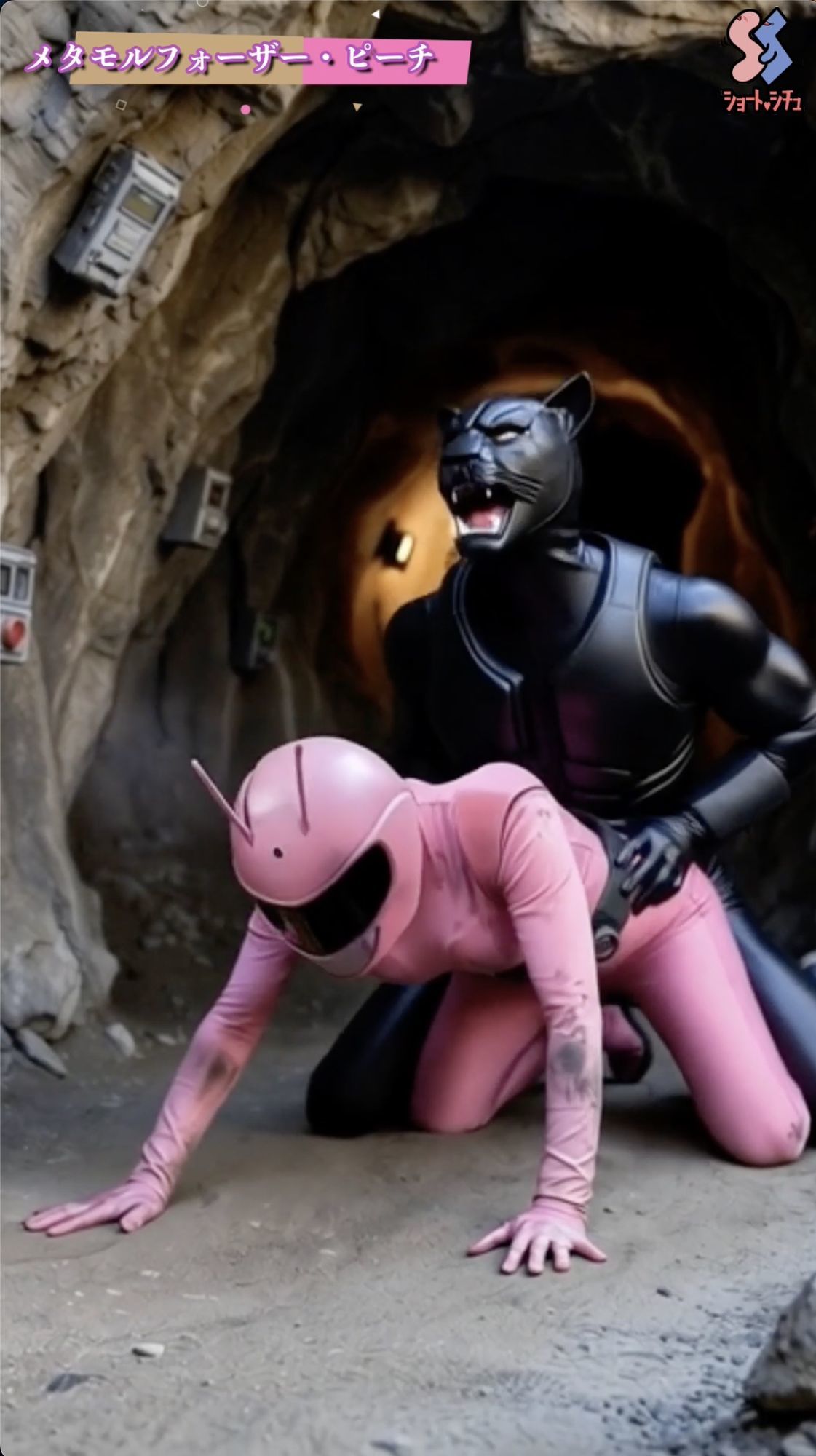 変身ヒロインを秘密基地でPART1 - サンプル画像 3