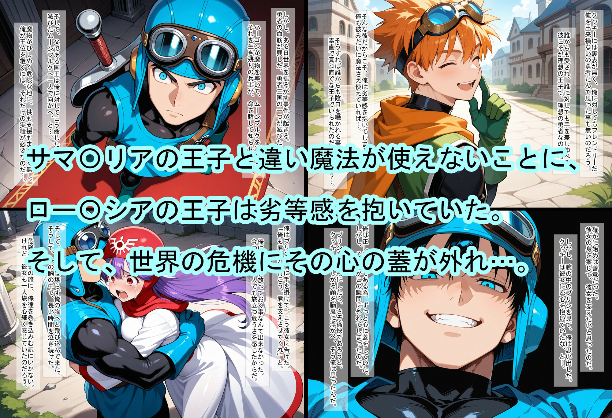 【ドラ〇エ2】ゆうべはおたのしみでしたね〜劣等感王子の王女堕とし〜 - サンプル画像 1