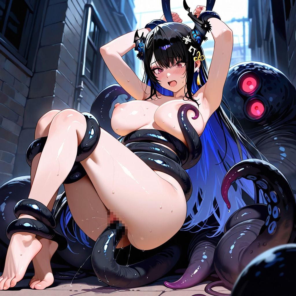 【R-18】ネリッサ・レイヴンクロフト×触手 79枚 - サンプル画像 7