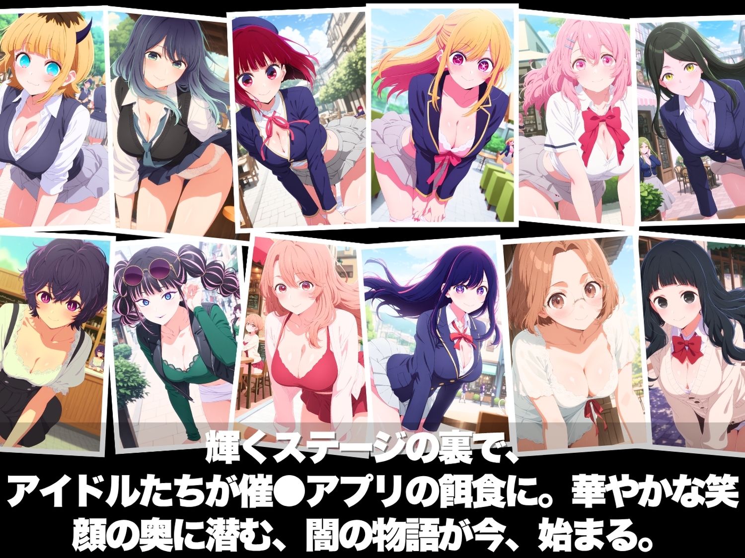 種付けオジサンのハーレム肉便器計画。嘘の愛、本当の孕ませ。  〜推し●子 編〜 - サンプル画像 1