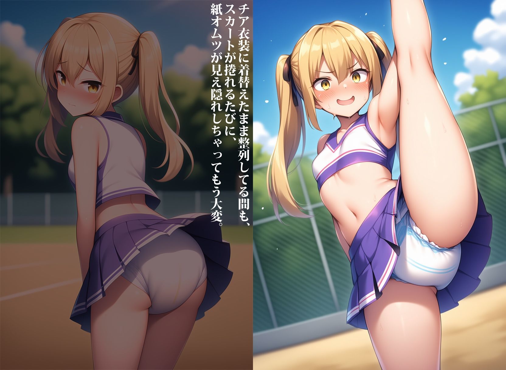 お漏らしチアガール育成計画 - サンプル画像 8