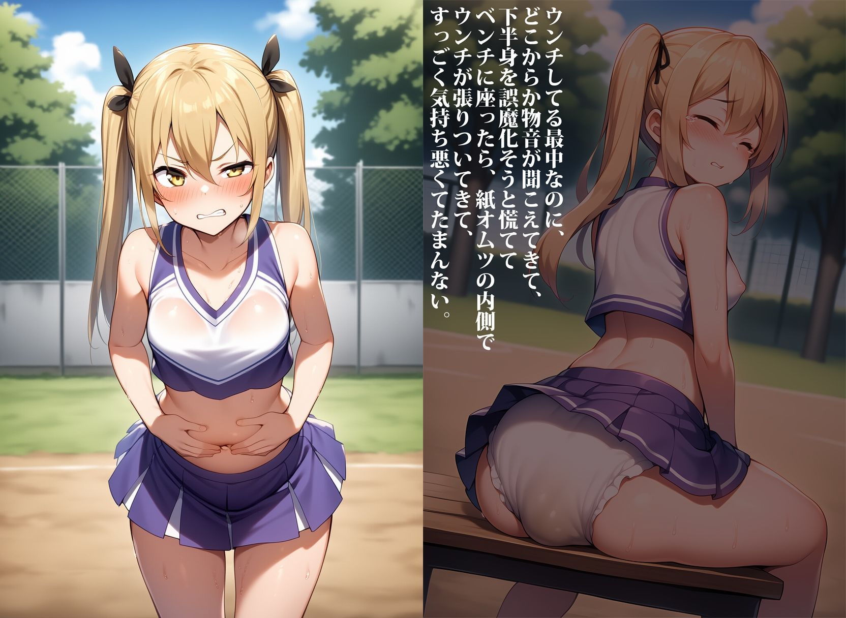 お漏らしチアガール育成計画 - サンプル画像 9