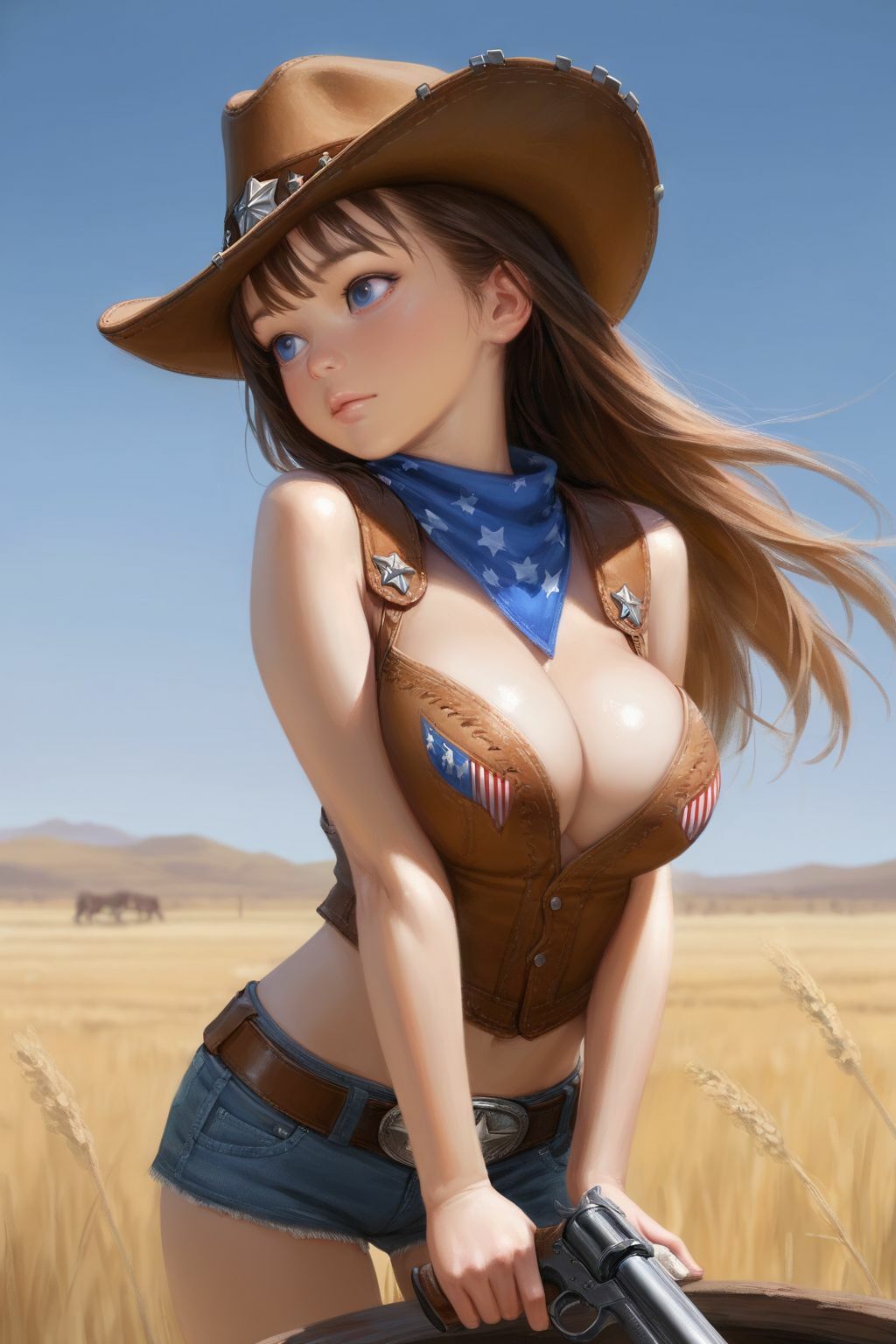 魅惑のカウガール - サンプル画像 1