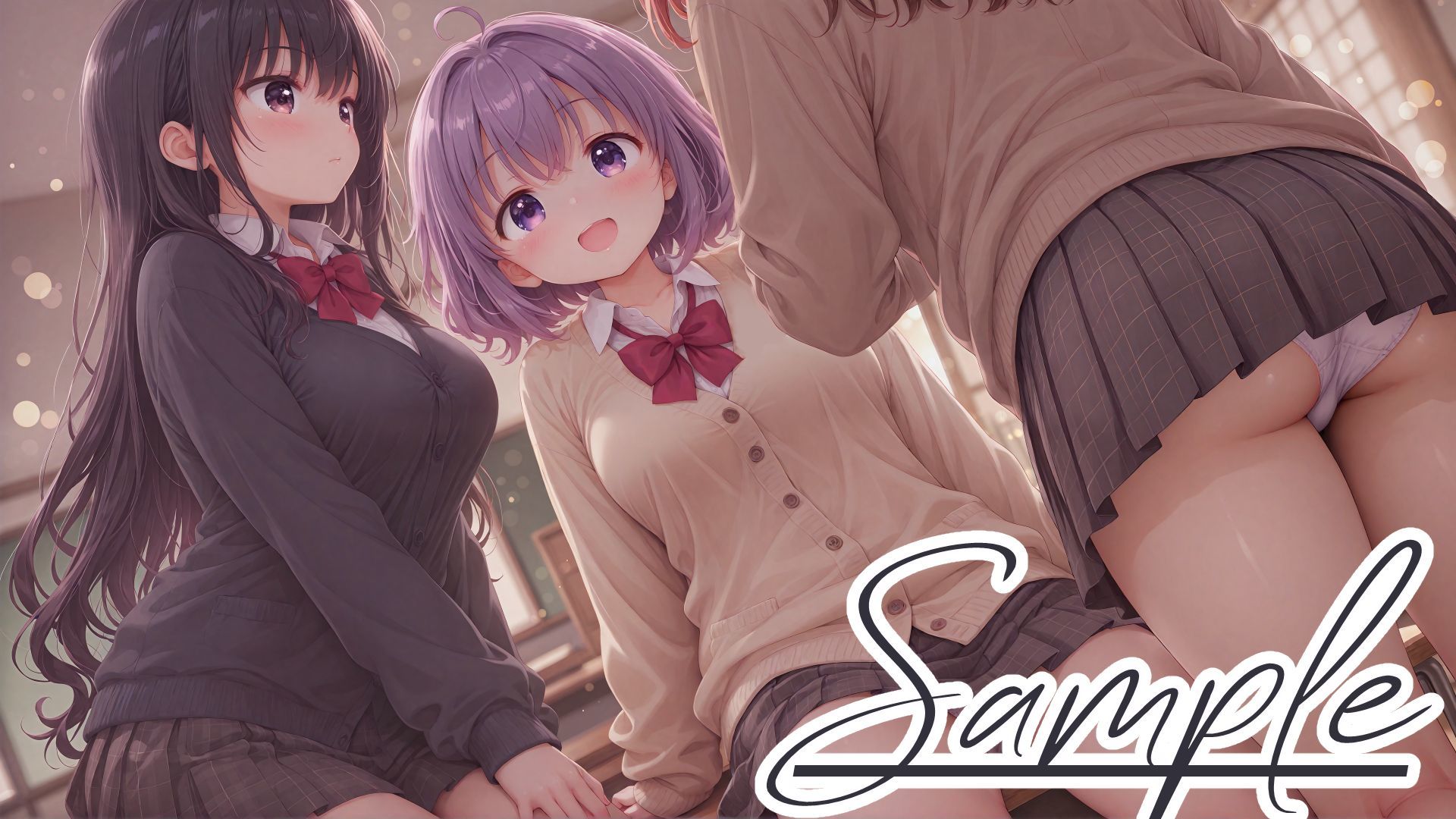 女子校生たちの日常ぱんちらコレクション - サンプル画像 1