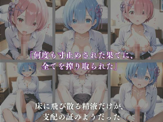 《密着メンズエステ》〜レム＆ラム、夜伽の双子施術500枚〜 - サンプル画像 3