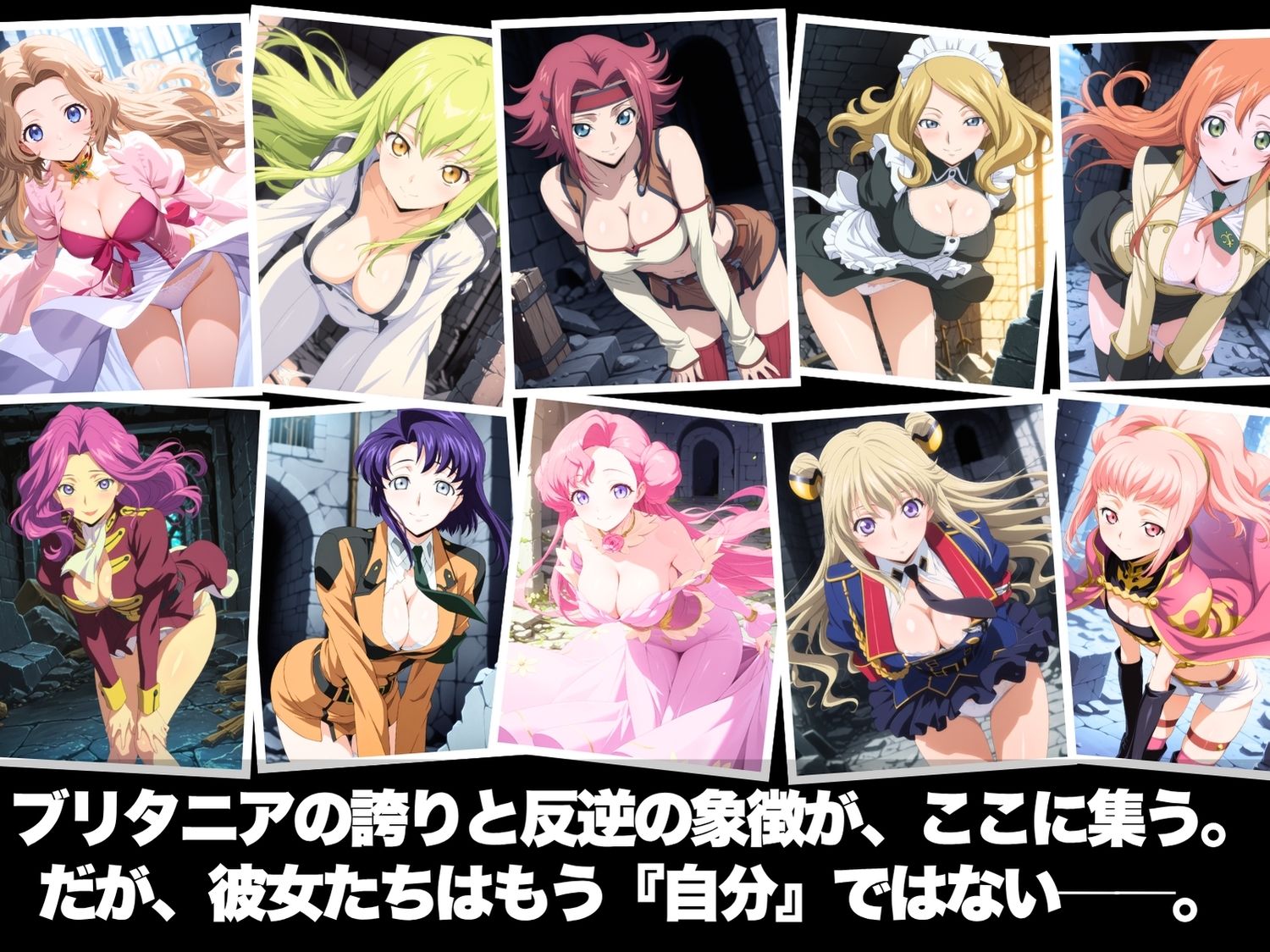 種付けオジサンのハーレム肉便器計画。孕ませの反逆。  〜コードギ●ス 編  Vol.1〜 - サンプル画像 1