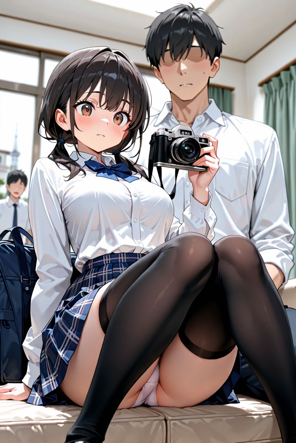 男はみんな、絶対領域がお好きでしょ？ - サンプル画像 5