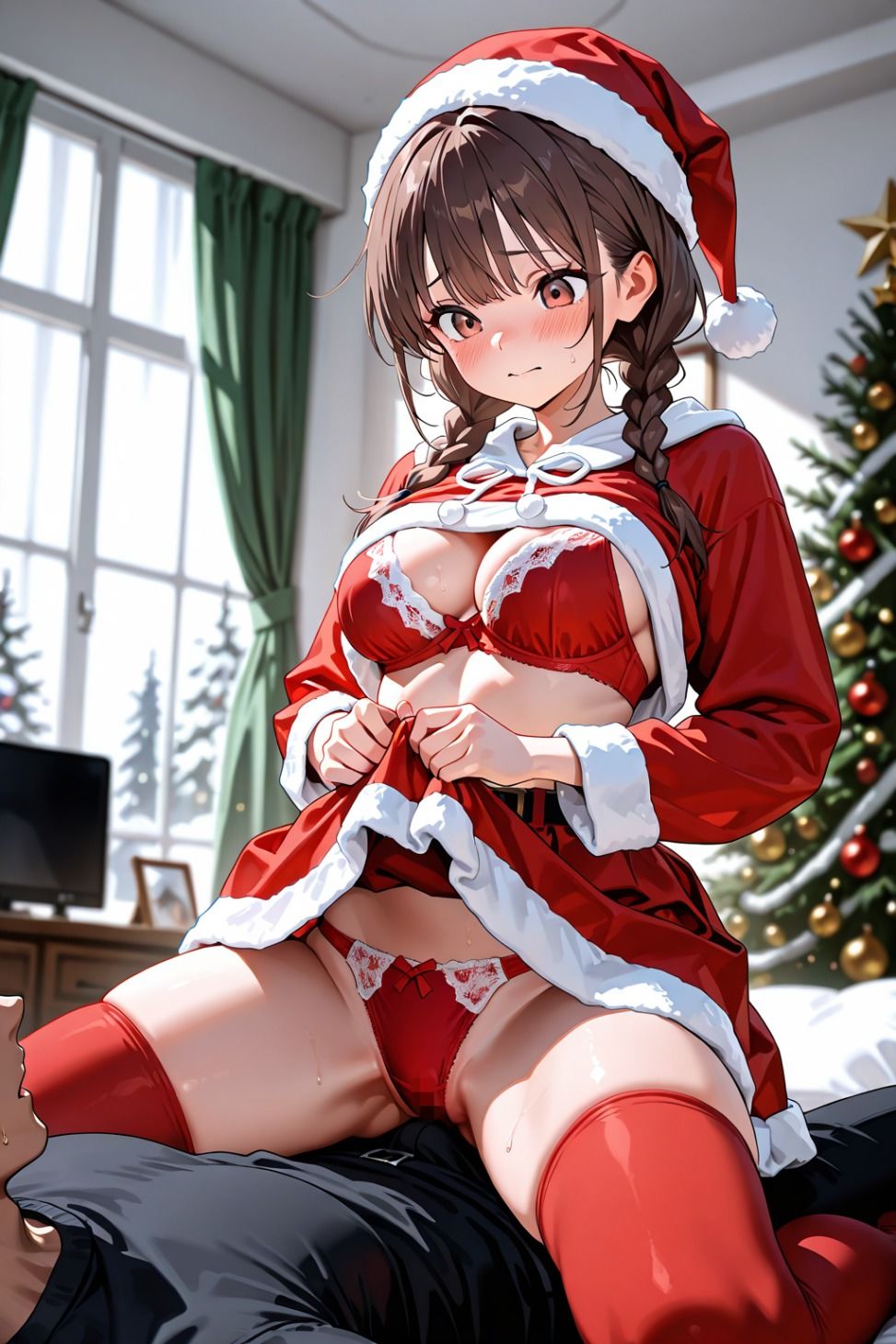 サンタが家にやってきた！ - サンプル画像 2