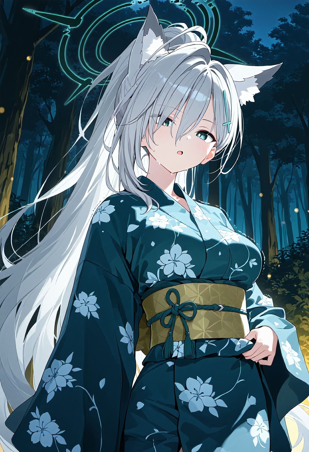 ブルー〇ーカイブ  ク〇コと浴衣えっち - サンプル画像 1