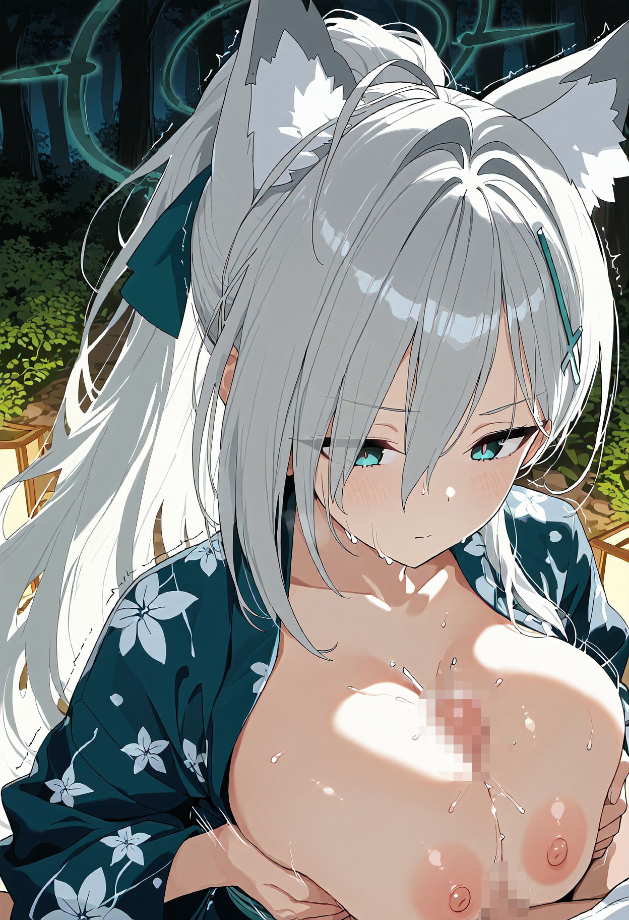 ブルー〇ーカイブ  ク〇コと浴衣えっち - サンプル画像 3