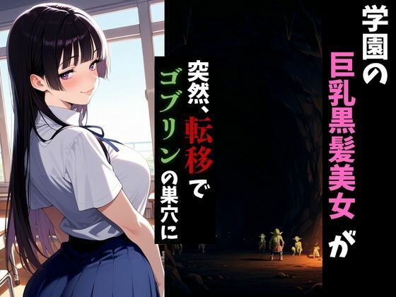 転移したらゴブリンの巣穴だった件〜黒髪清楚美女はメスになる〜 - サンプル画像 1