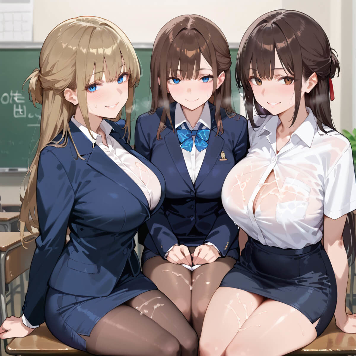 【PART2】教え子の視線に気づいた先生に放課後呼び出された - サンプル画像 4