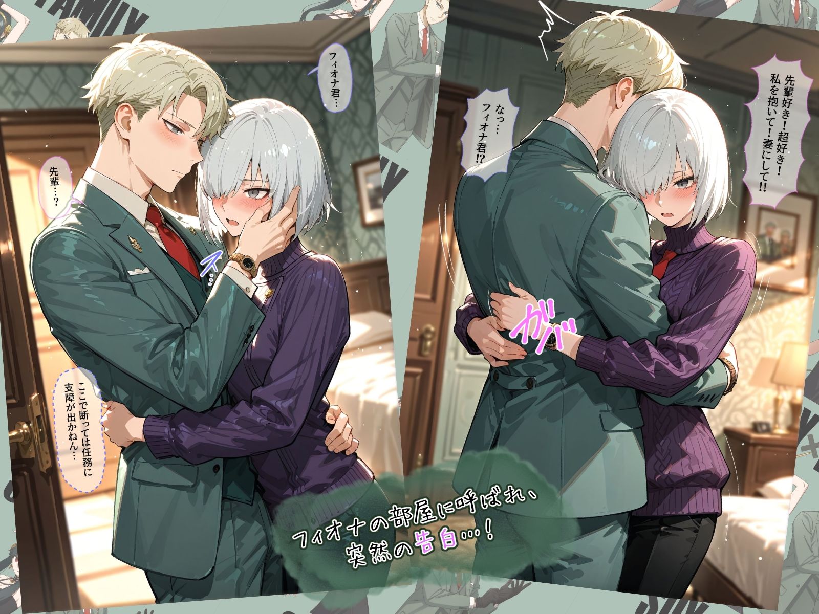 エロ同人版スパイファミリー - サンプル画像 4