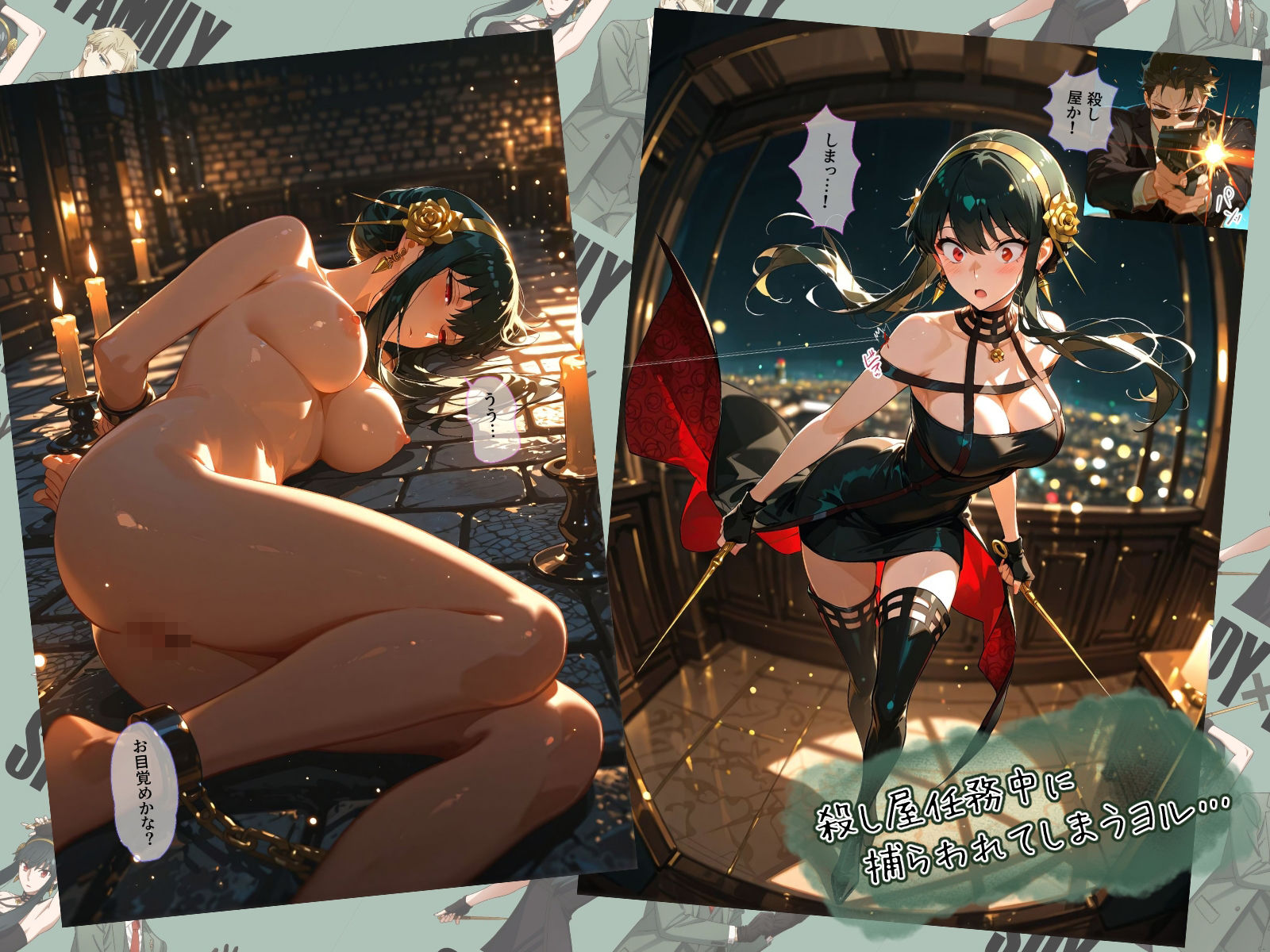 エロ同人版スパイファミリー - サンプル画像 7