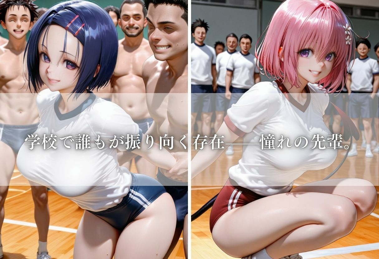 憧れの巨乳な先輩と乱れまくる話〜vol.3〜 - サンプル画像 1